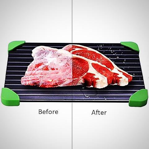 ﻿Defrosting Tray - 29.5 x 20.5 x 0.2 cms - - Happee Shoppee