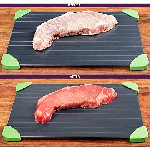 ﻿Defrosting Tray - 29.5 x 20.5 x 0.2 cms - - Happee Shoppee