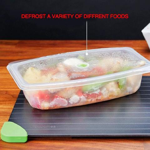 ﻿Defrosting Tray - 29.5 x 20.5 x 0.2 cms - - Happee Shoppee