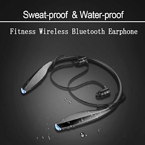 ﻿Wireless Sports Headphones - Black - - Happee Shoppee