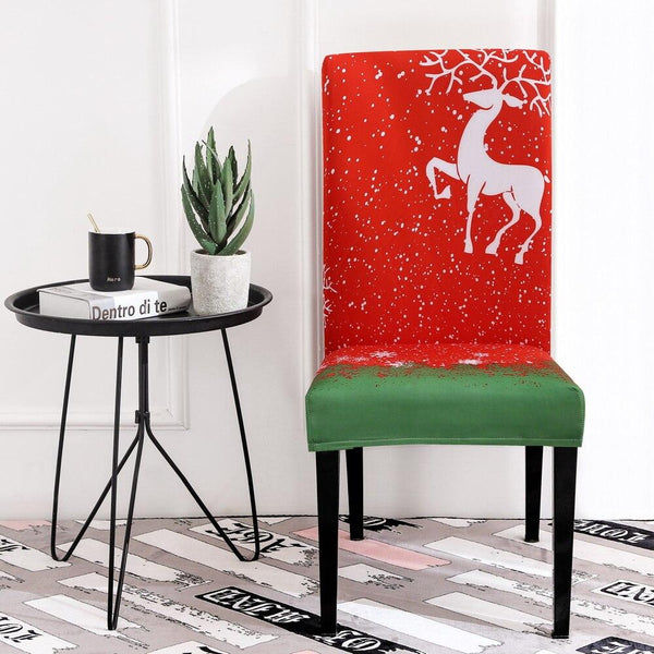 ﻿Merry Christmas Chair Covers - HS-01 - Pack of 4 - Happee Shoppee
