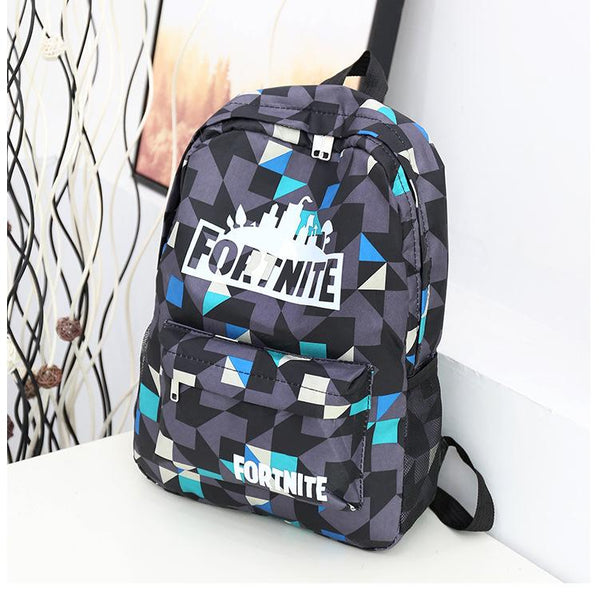 ﻿FiNE Fortnite Bags - Plaid Blue - - Happee Shoppee