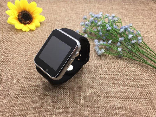 ﻿SmartFiT Bluetooth Smartwatch - Black - - Happee Shoppee