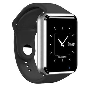 ﻿SmartFiT Bluetooth Smartwatch - Black - - Happee Shoppee