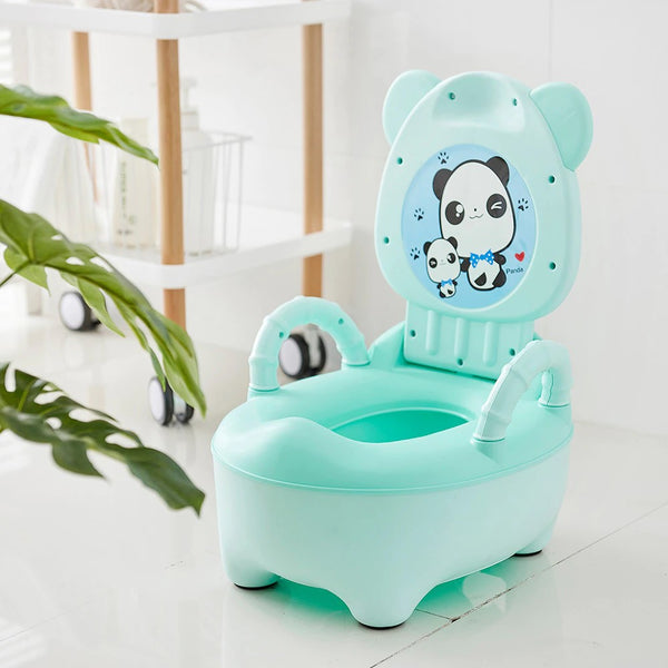 ﻿Happee Kids Toilet Seat - Panda Green - - Happee Shoppee