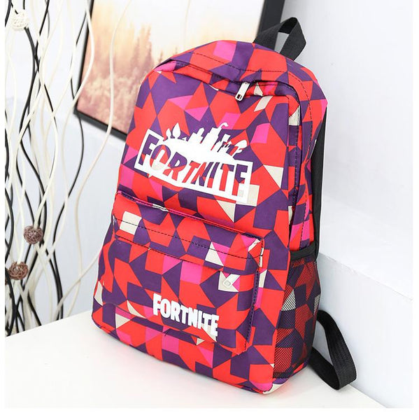 ﻿FiNE Fortnite Bags - Plaid Red - - Happee Shoppee