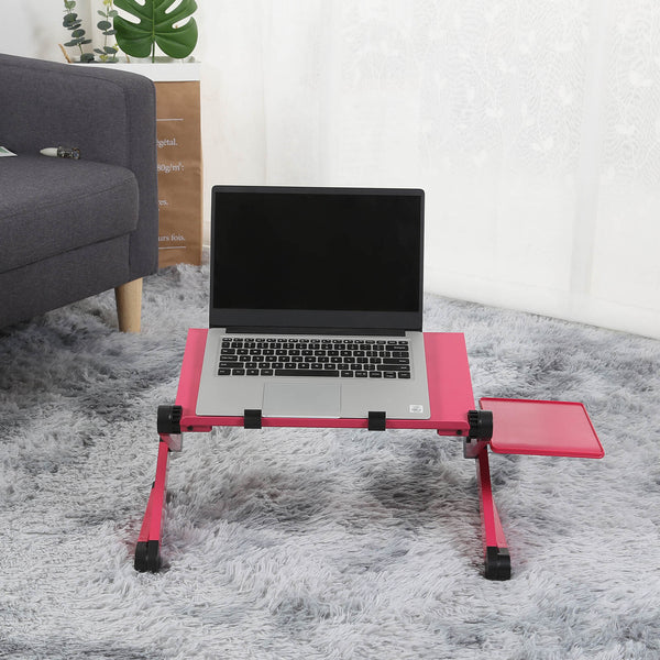 ﻿NewEZ Laptop Desk Stand - Pink - - Happee Shoppee