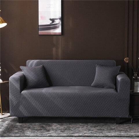 ﻿GoodFIT Sofa Cover - Single Seater - Dark Grey - Happee Shoppee