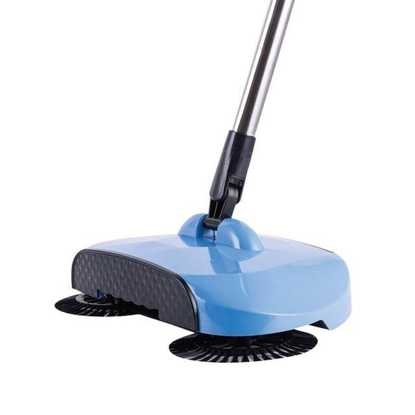 ﻿SPIN Home Sweeper Broom - Blue - - Happee Shoppee