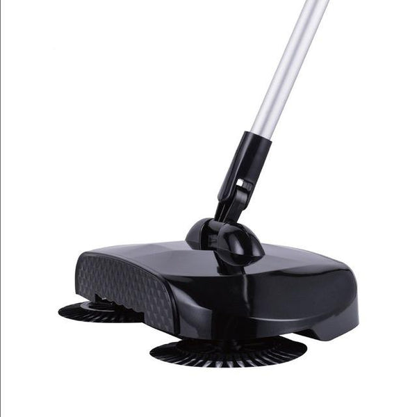 ﻿SPIN Home Sweeper Broom - Black - - Happee Shoppee