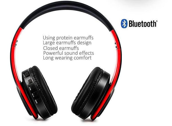 ﻿Wireless Bluetooth Headphones - White Green - - Happee Shoppee
