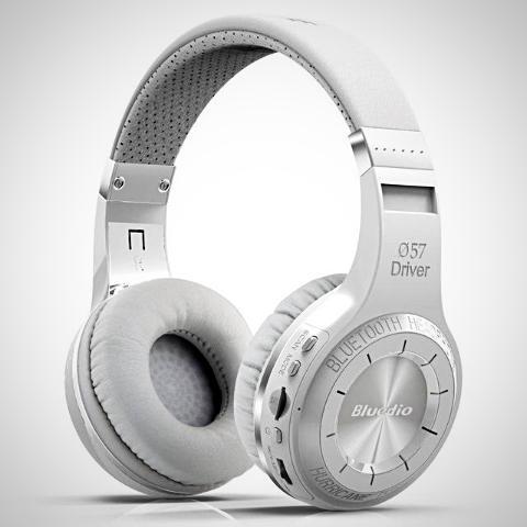 ﻿Bluedio HT Wireless Bluetooth Headphone - White - - Happee Shoppee