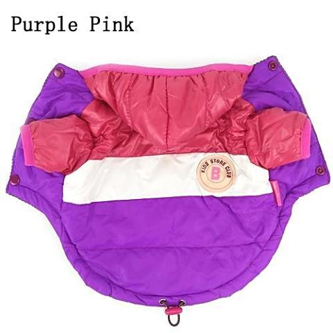 ﻿Dog Jackets - Purple Pink - L - Happee Shoppee