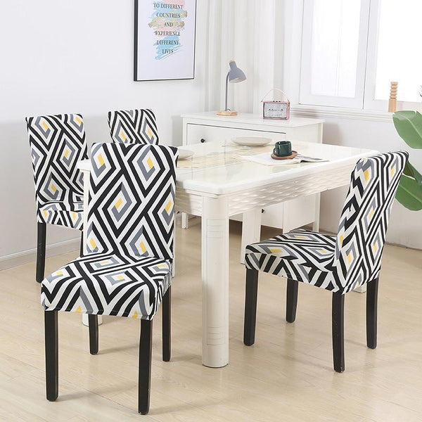 ﻿BriTE Dining Chair Covers - Color 22 - 6 pieces - Happee Shoppee